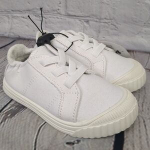 Classic White Kids Sneakers
